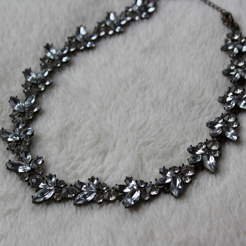 Rhinestone Statement Necklace